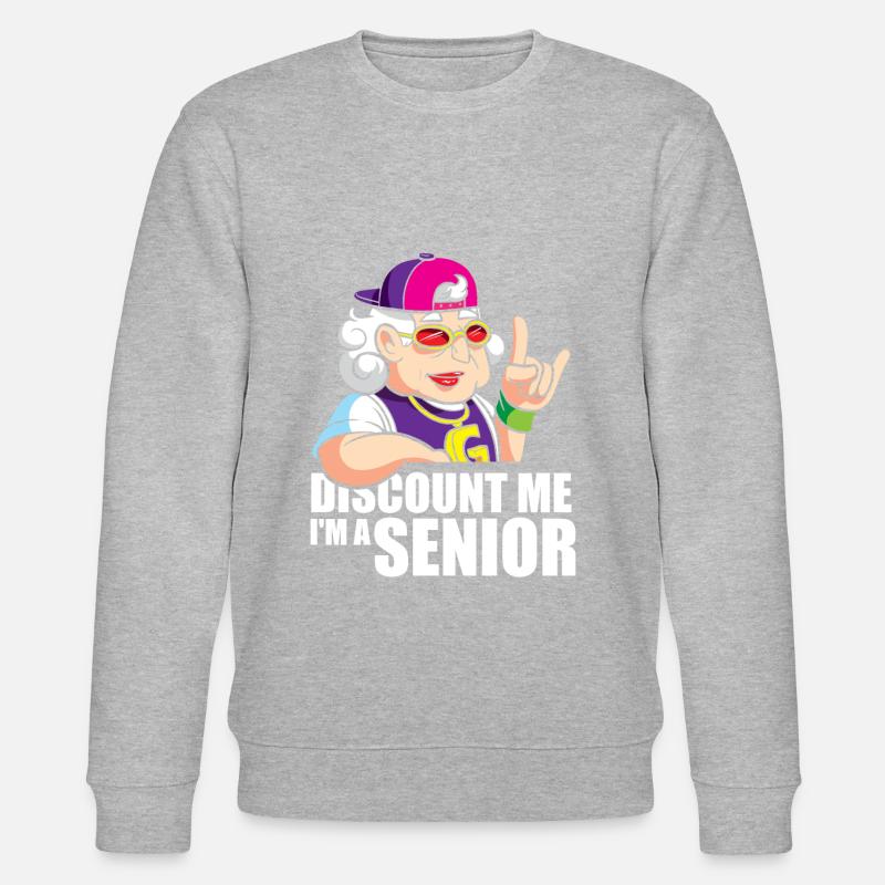 Pension de pensionné - Sweat bio CHANGER Stanley/Stella Unisexe - gris chiné