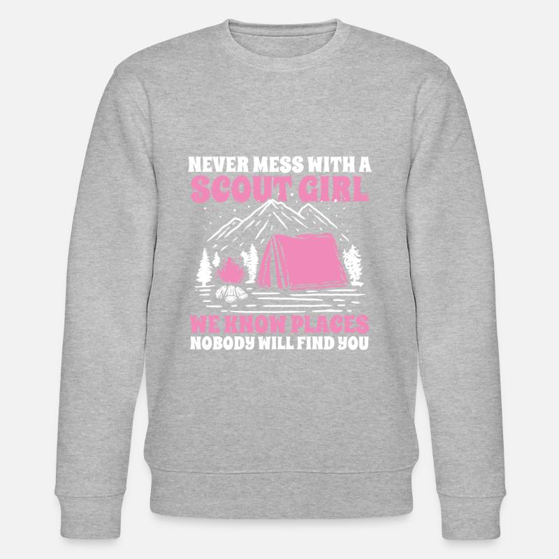 Boy Scout drôle - Sweat bio CHANGER Stanley/Stella Unisexe - gris chiné
