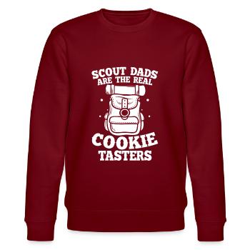 Boy Scout Cookies - Sweat bio CHANGER Stanley/Stella Unisexe - bordeaux - Devant - Nik (191cm) & Marisol (170cm)