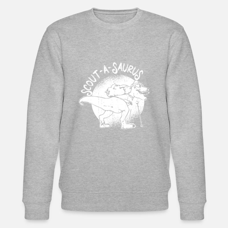 Pfadfinder - Stanley/Stella Unisex Bio-Sweatshirt CHANGER  - Grau meliert