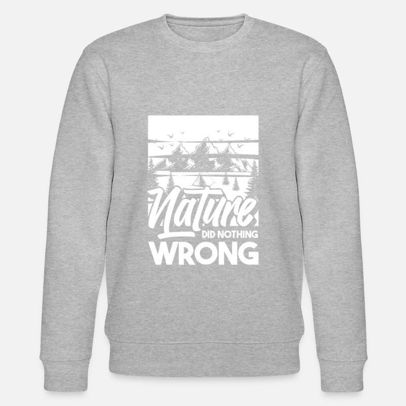 Pfadfinder Natur - Stanley/Stella Unisex Bio-Sweatshirt CHANGER  - Grau meliert