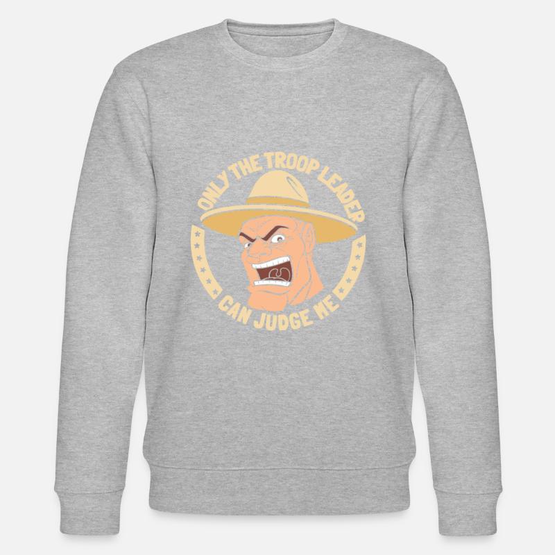 Boy Scout drôle - Sweat bio CHANGER Stanley/Stella Unisexe - gris chiné