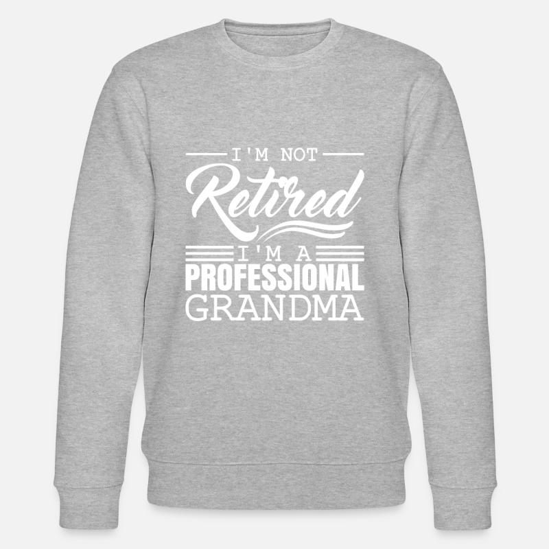 Pension de pensionné - Sweat bio CHANGER Stanley/Stella Unisexe - gris chiné