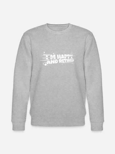 Pensioner pension - Stanley/Stella CHANGER Unisex Organic Sweatshirt - heather grey