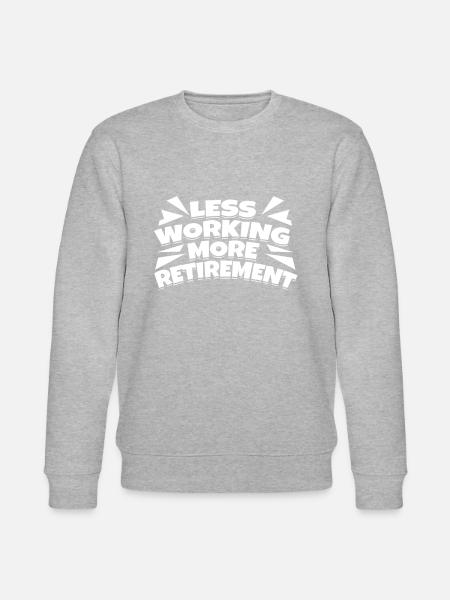 Pension de pensionné - Sweat bio CHANGER Stanley/Stella Unisexe - gris chiné