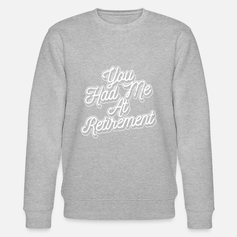 Pension de pensionné - Sweat bio CHANGER Stanley/Stella Unisexe - gris chiné