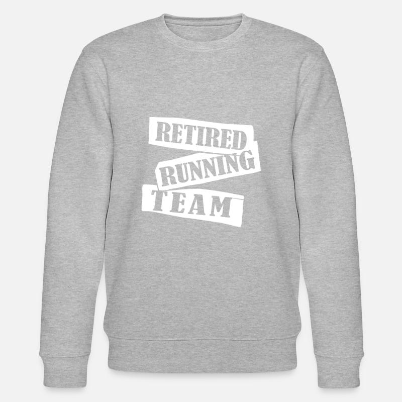 Rentner Rente - Stanley/Stella Unisex Bio-Sweatshirt CHANGER  - Grau meliert
