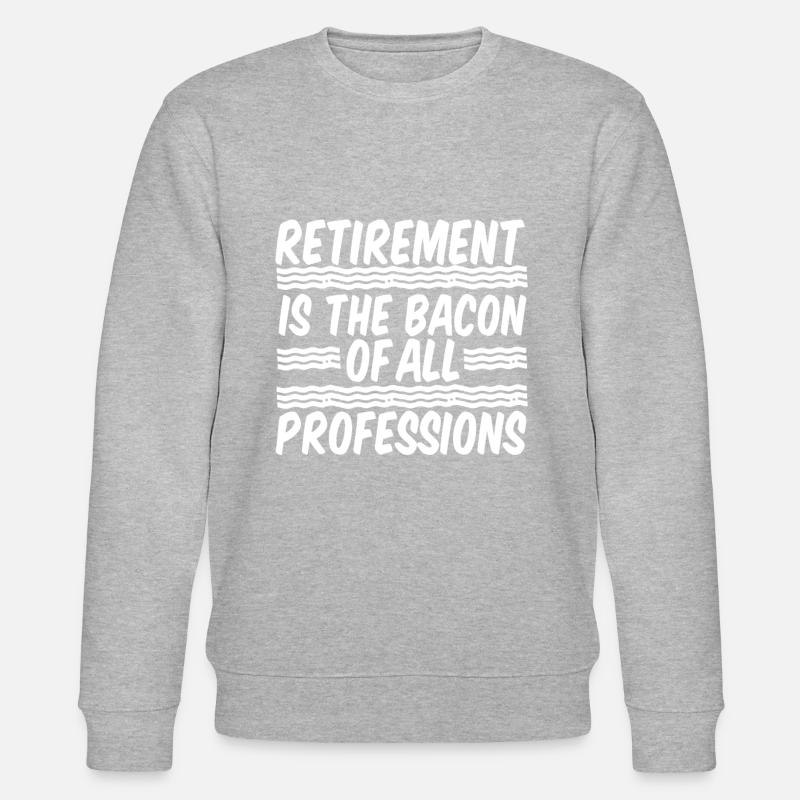 Pension de pensionné - Sweat bio CHANGER Stanley/Stella Unisexe - gris chiné