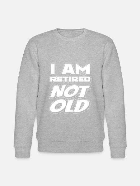 Rentner Rente Witzig - Stanley/Stella Unisex Bio-Sweatshirt CHANGER  - Grau meliert
