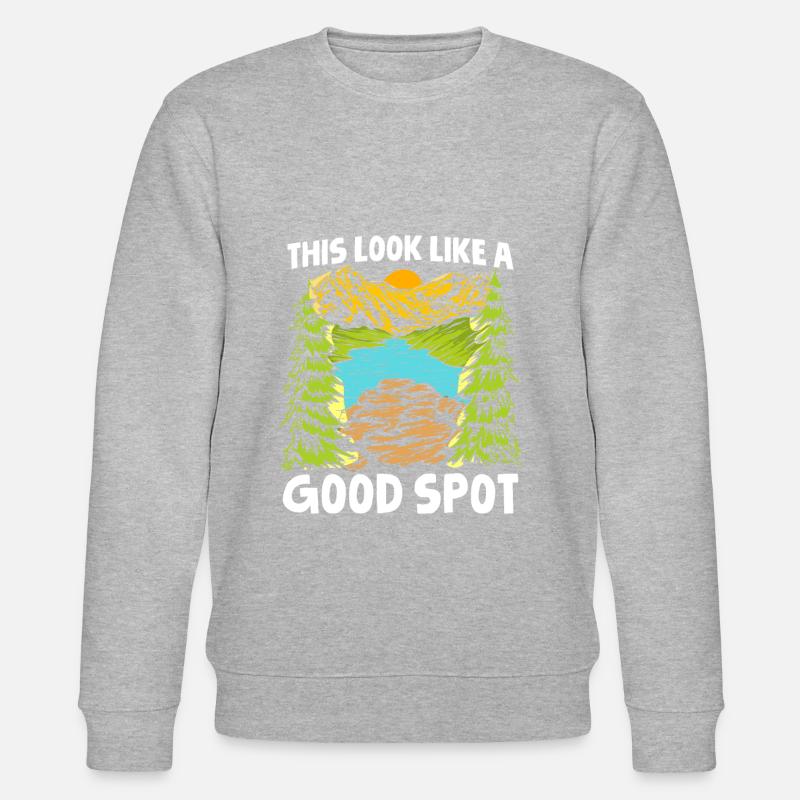 Pfadfinder Cool - Stanley/Stella Unisex Bio-Sweatshirt CHANGER  - Grau meliert