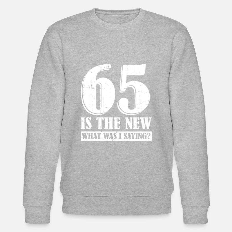 Rentner Rente - Stanley/Stella Unisex Bio-Sweatshirt CHANGER  - Grau meliert