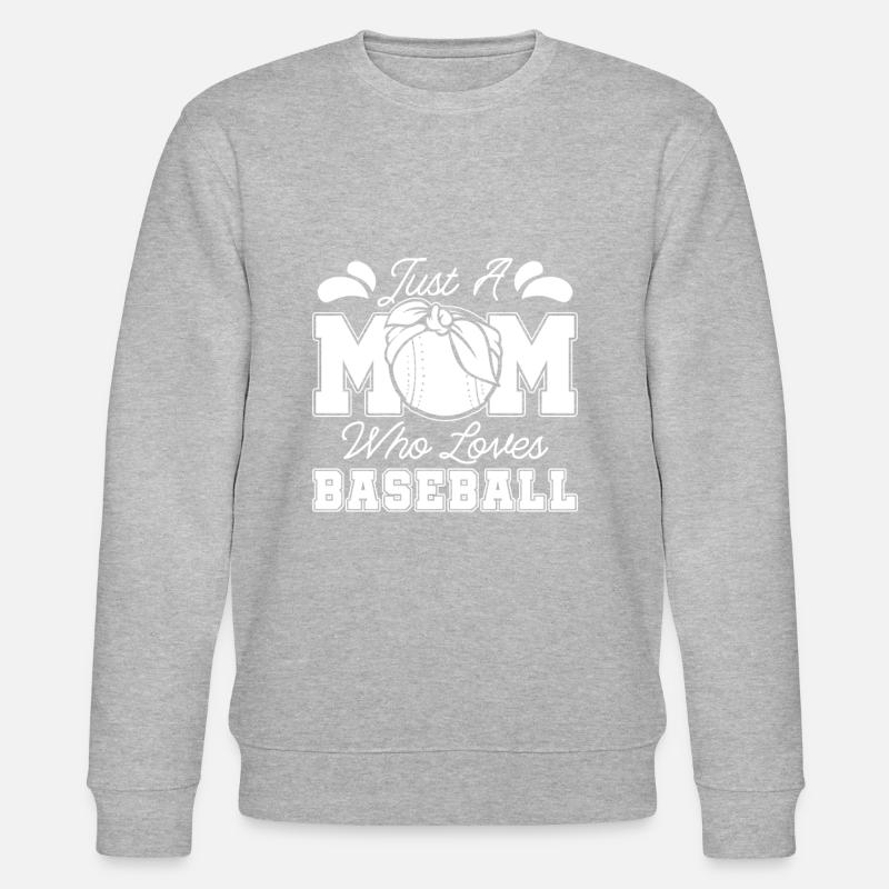 Baseball Baseball Maman - Sweat bio CHANGER Stanley/Stella Unisexe - gris chiné
