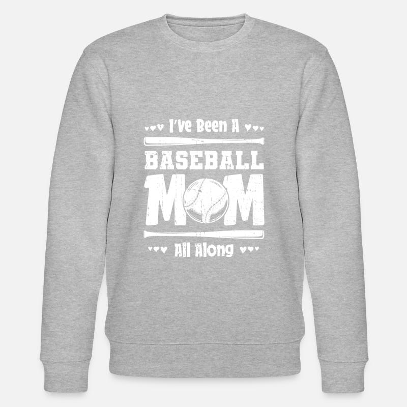Baseball Maman Baseball Maman - Sweat bio CHANGER Stanley/Stella Unisexe - gris chiné
