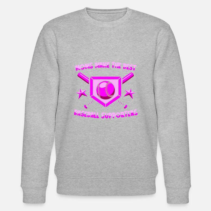 Baseball Maman Baseball Maman - Sweat bio CHANGER Stanley/Stella Unisexe - gris chiné