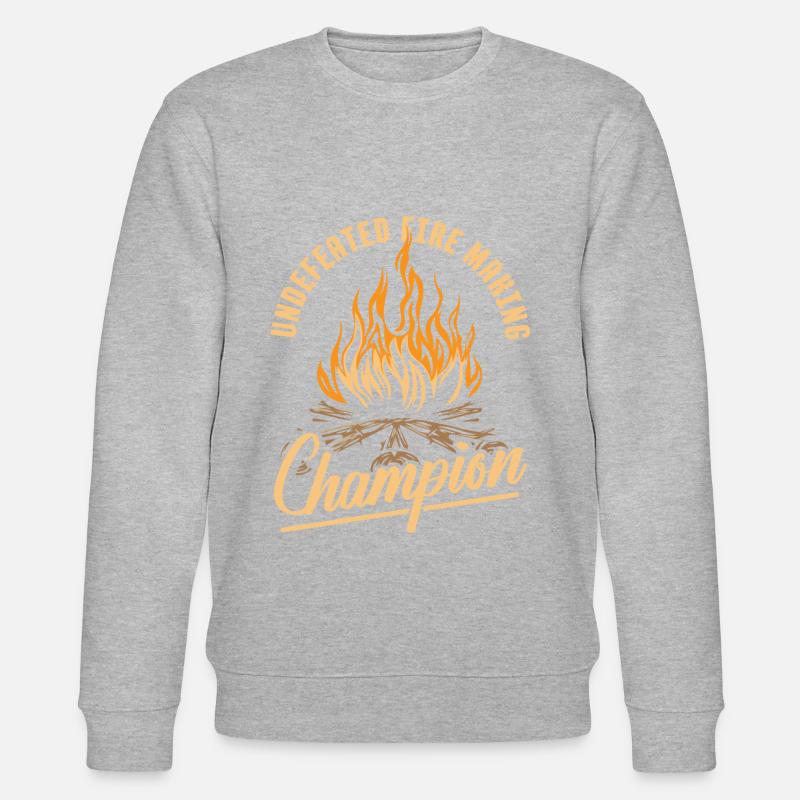 Pfadfinder - Stanley/Stella Unisex Bio-Sweatshirt CHANGER  - Grau meliert