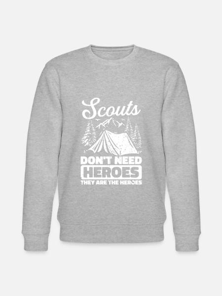 Scout - Stanley/Stella CHANGER Unisex Organic Sweatshirt - heather grey