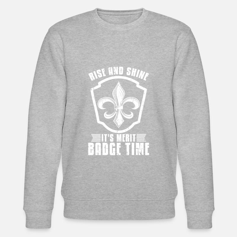 Éclaireur - Sweat bio CHANGER Stanley/Stella Unisexe - gris chiné