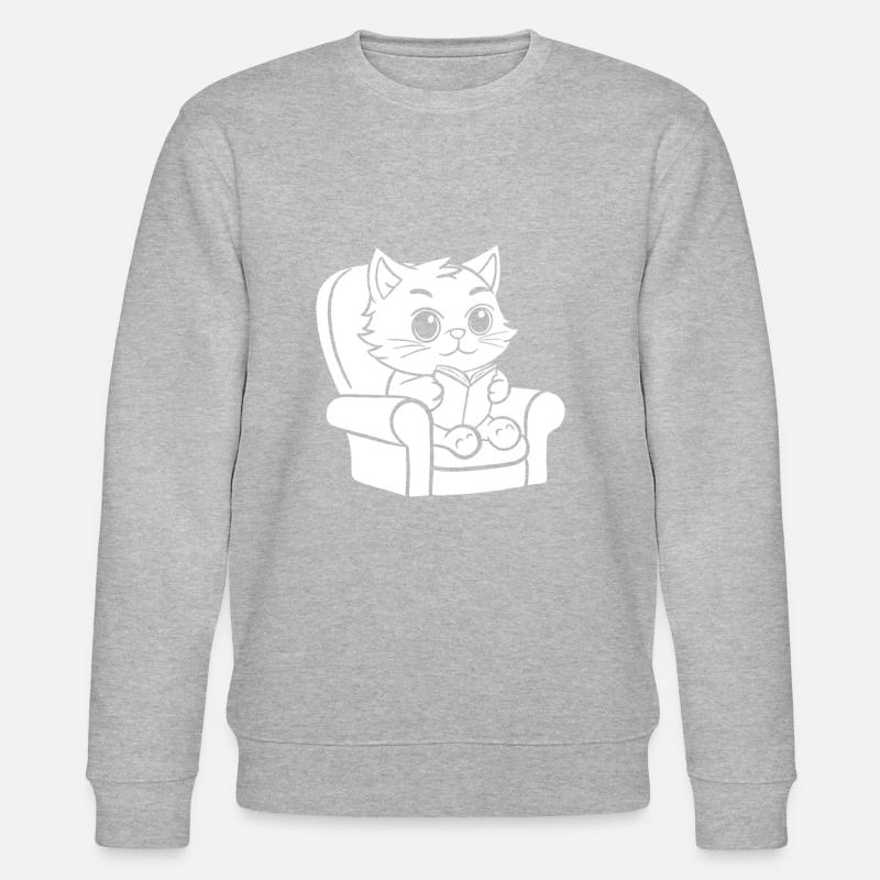 Chat - Sweat bio CHANGER Stanley/Stella Unisexe - gris chiné