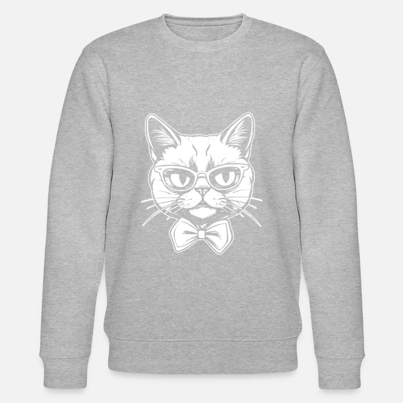 Chat - Sweat bio CHANGER Stanley/Stella Unisexe - gris chiné