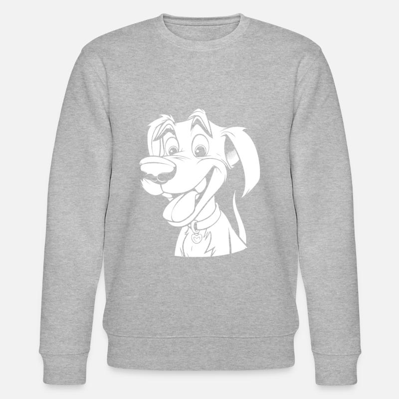 Chien ami à quatre pattes - Sweat bio CHANGER Stanley/Stella Unisexe - gris chiné
