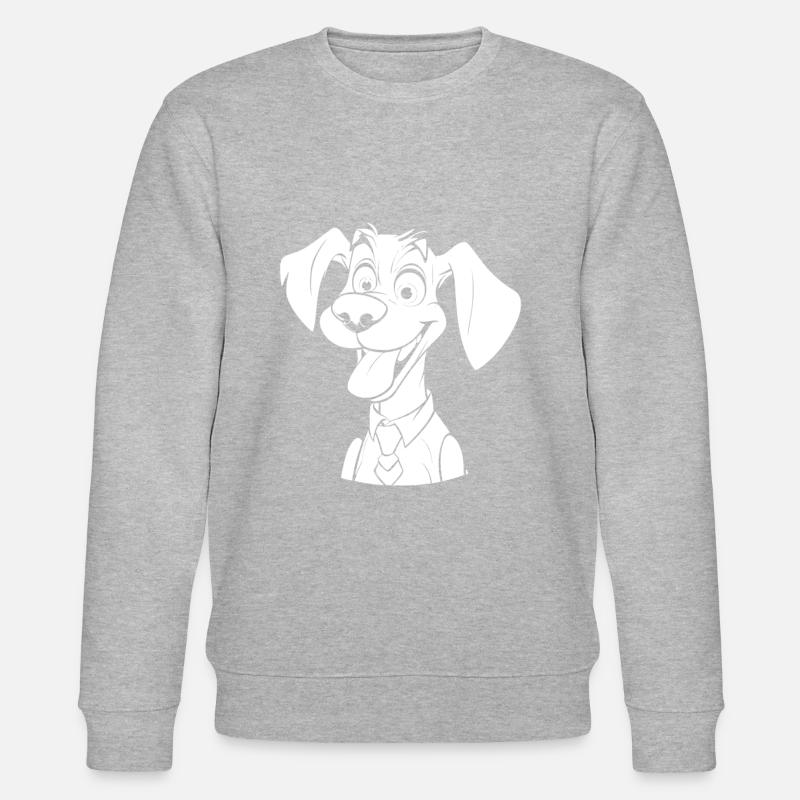 Chien ami à quatre pattes - Sweat bio CHANGER Stanley/Stella Unisexe - gris chiné