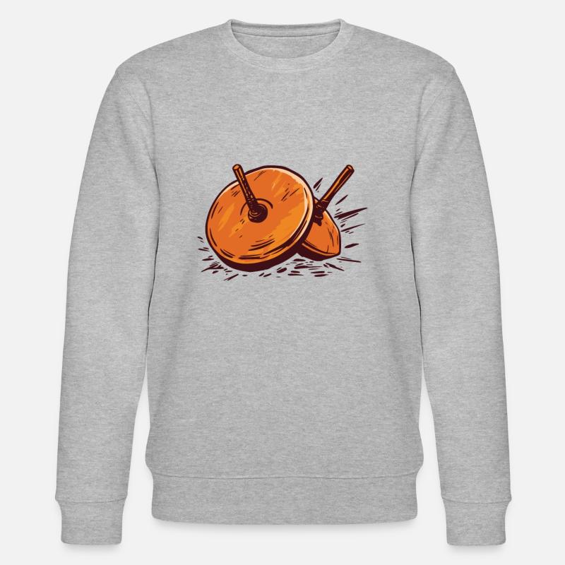 Train de ventilateurs Spielmannszug Cool - Sweat bio CHANGER Stanley/Stella Unisexe - gris chiné