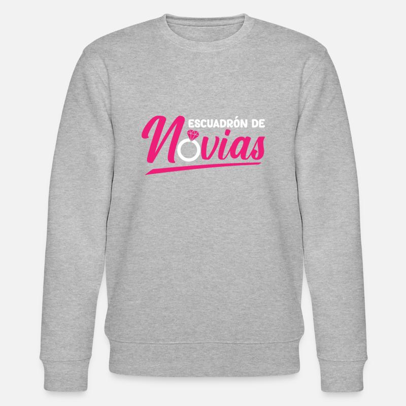 Bachelorette Party Jga - Stanley/Stella Unisex Bio-Sweatshirt CHANGER  - Grau meliert