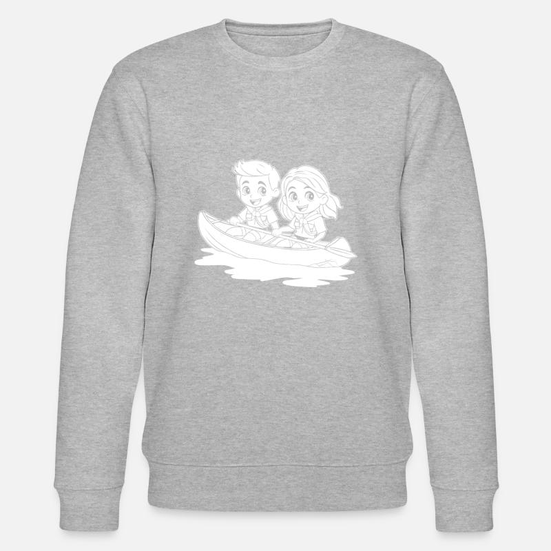 Éclaireur - Sweat bio CHANGER Stanley/Stella Unisexe - gris chiné