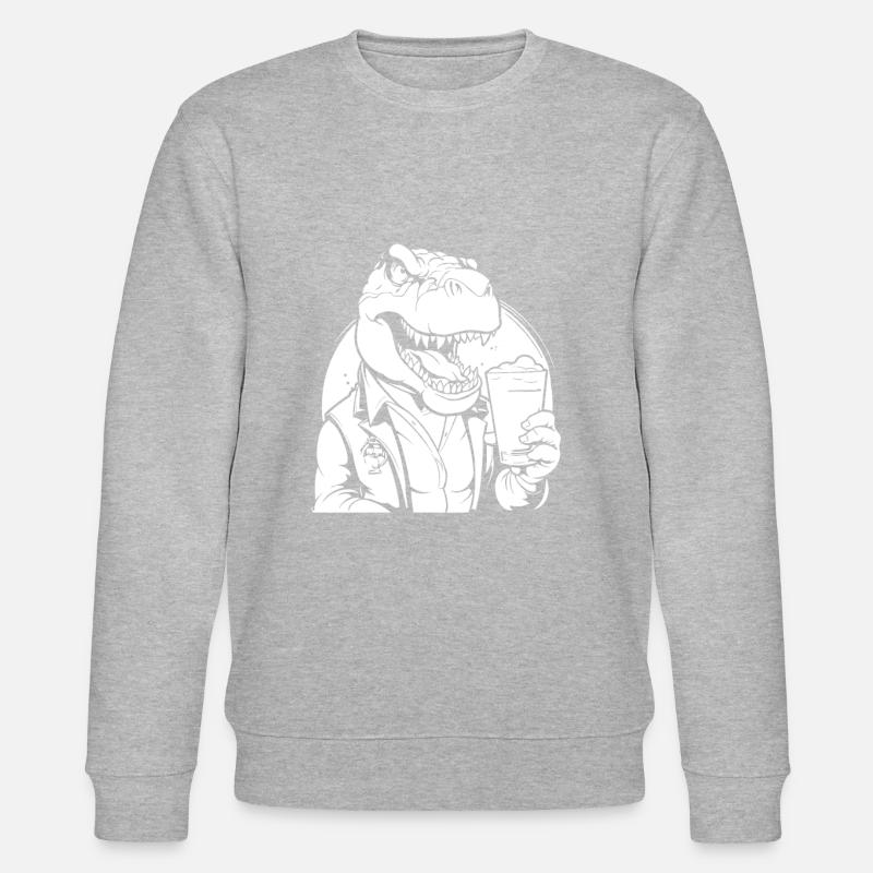 Bier Bierliebhaber - Stanley/Stella Unisex Bio-Sweatshirt CHANGER  - Grau meliert