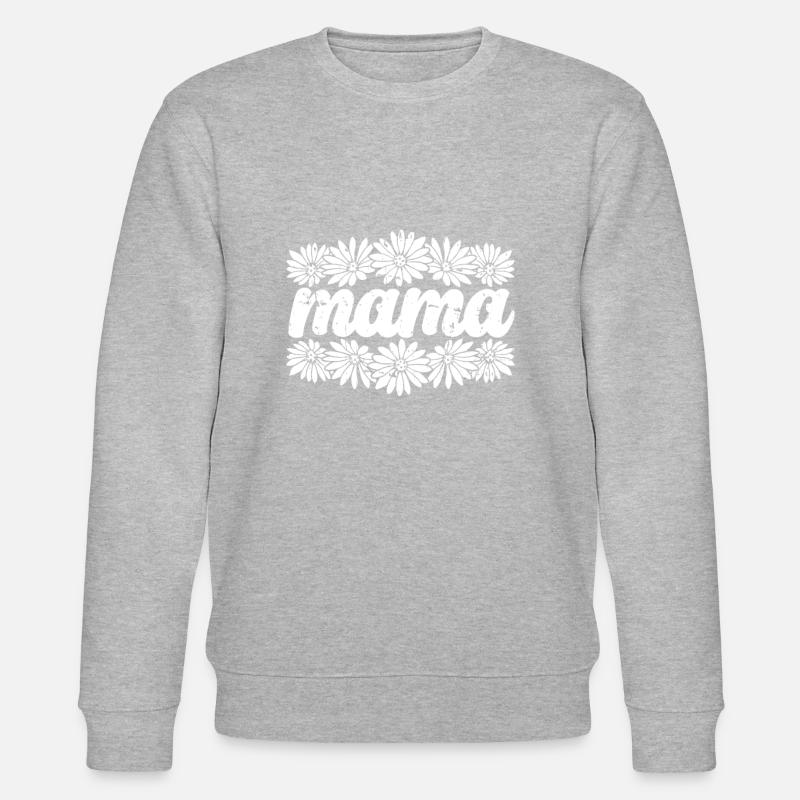 Gänseblume Mama Daisy Mom - Sweat bio CHANGER Stanley/Stella Unisexe - gris chiné