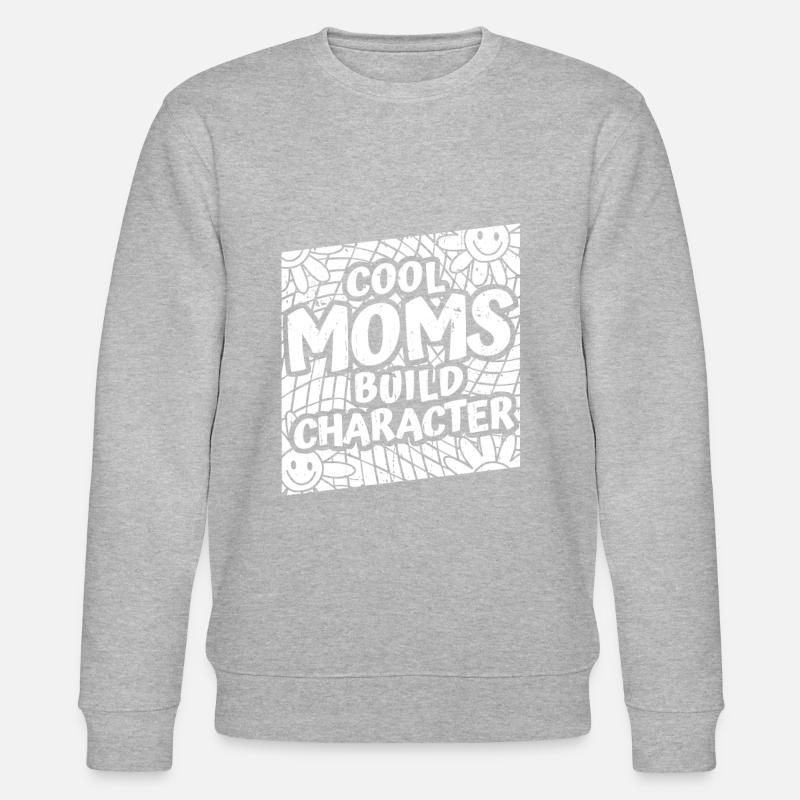 Maman Soutien Maman - Sweat bio CHANGER Stanley/Stella Unisexe - gris chiné