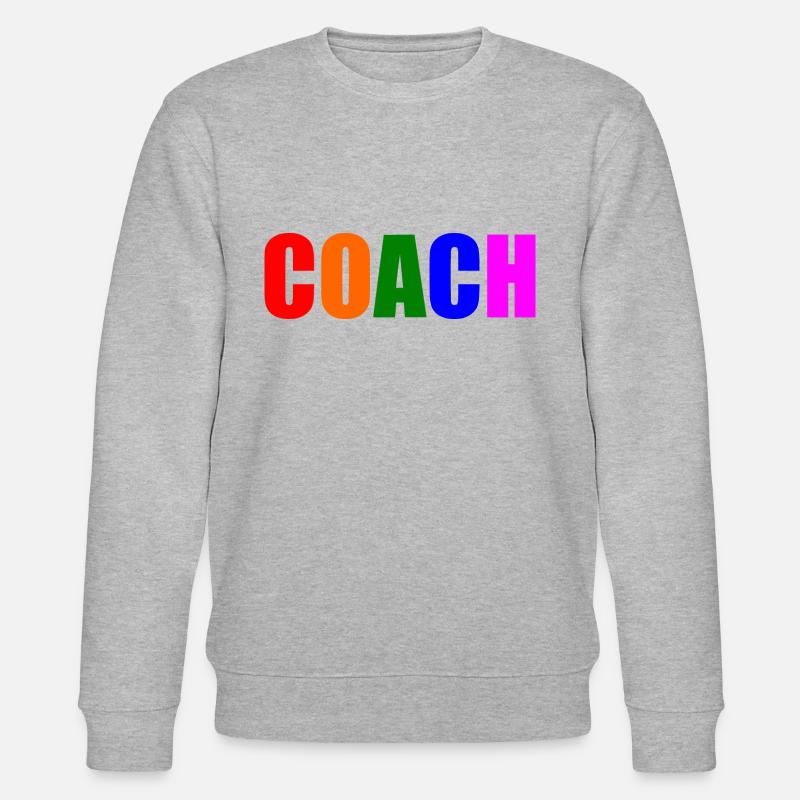 Coach - Stanley/Stella Unisex Bio-Sweatshirt CHANGER  - Grau meliert