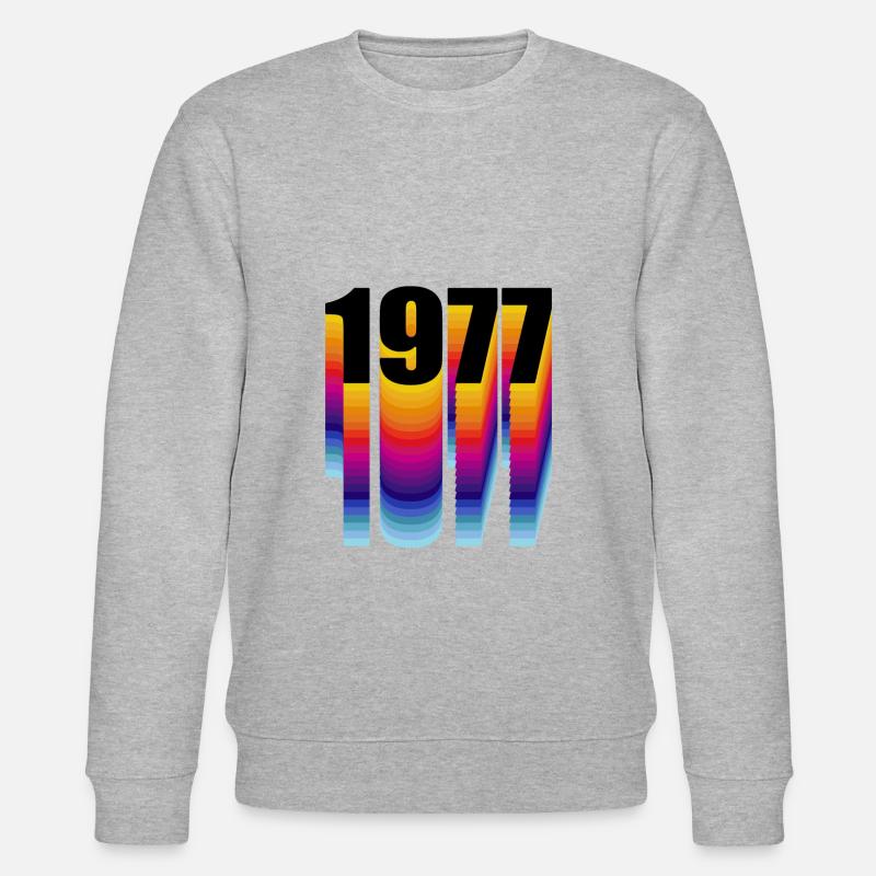 1977 - Stanley/Stella Unisex Bio-Sweatshirt CHANGER  - Grau meliert