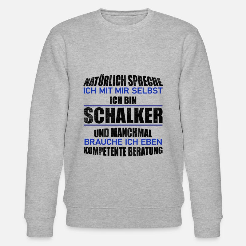 Schalker Beratung Geschenkidee - Stanley/Stella Unisex Bio-Sweatshirt CHANGER  - Grau meliert