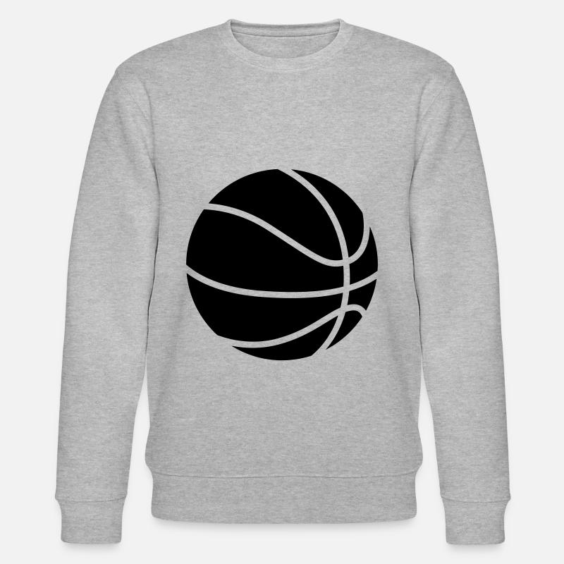 Symbole du basket-ball - Sweat bio CHANGER Stanley/Stella Unisexe - gris chiné