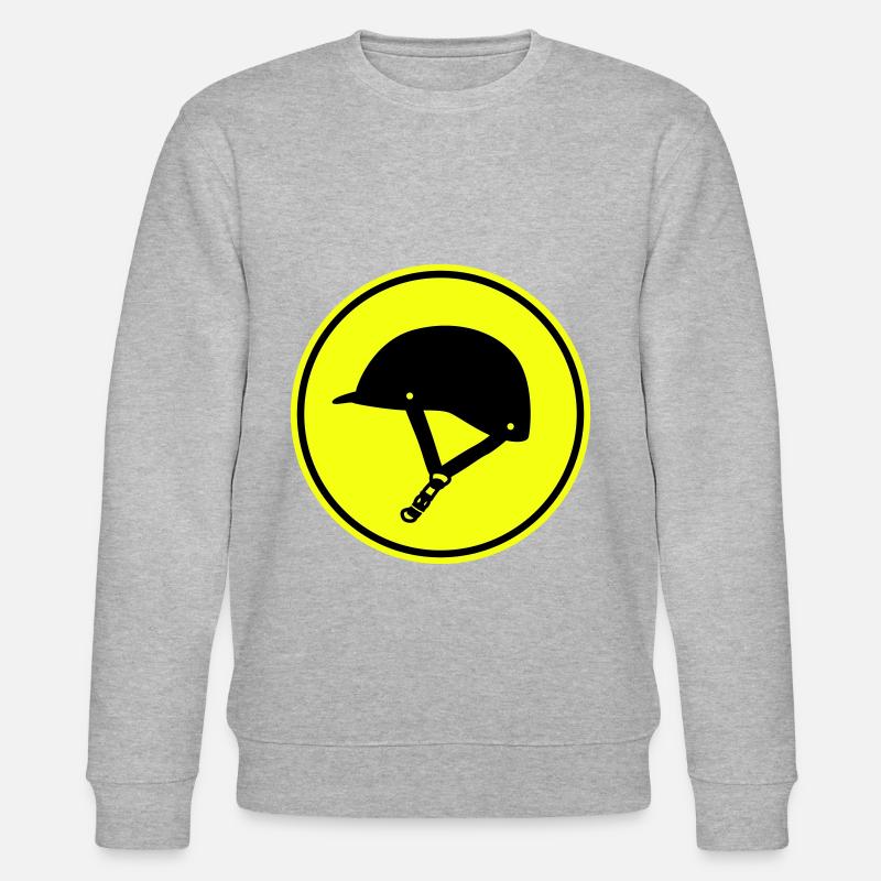 Icône du chapeau équestre - Sweat bio CHANGER Stanley/Stella Unisexe - gris chiné