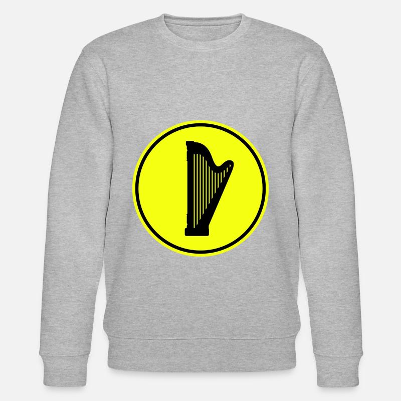 Symbole de la harpe - Sweat bio CHANGER Stanley/Stella Unisexe - gris chiné