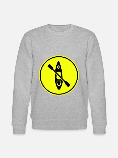 Kanu icon - Stanley/Stella Unisex Bio-Sweatshirt CHANGER  - Grau meliert