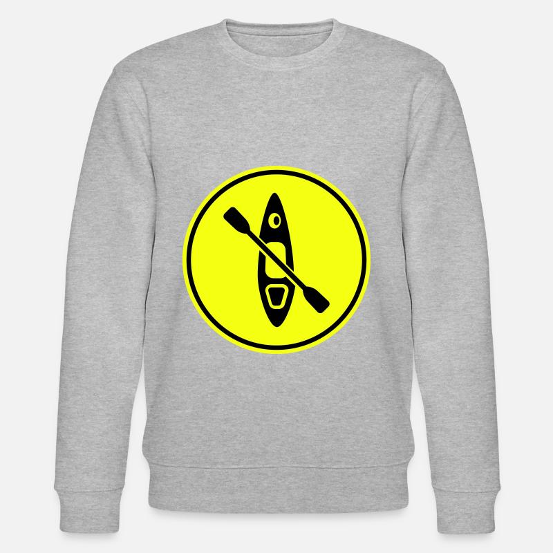Kanu icon - Stanley/Stella Unisex Bio-Sweatshirt CHANGER  - Grau meliert