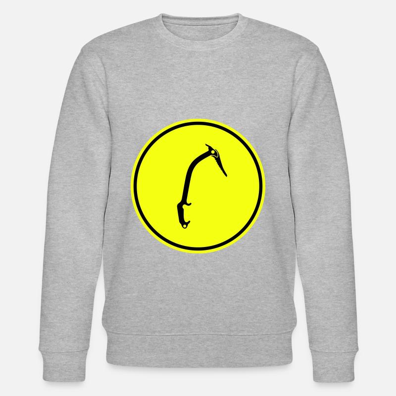 Kletterausrüstung eispickel - Stanley/Stella Unisex Bio-Sweatshirt CHANGER  - Grau meliert