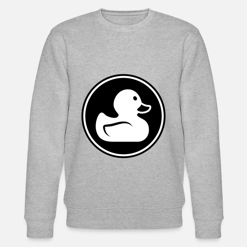Ente Icon - Stanley/Stella Unisex Bio-Sweatshirt CHANGER  - Grau meliert