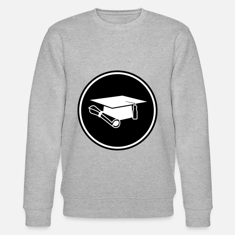 Student mütze - Stanley/Stella Unisex Bio-Sweatshirt CHANGER  - Grau meliert