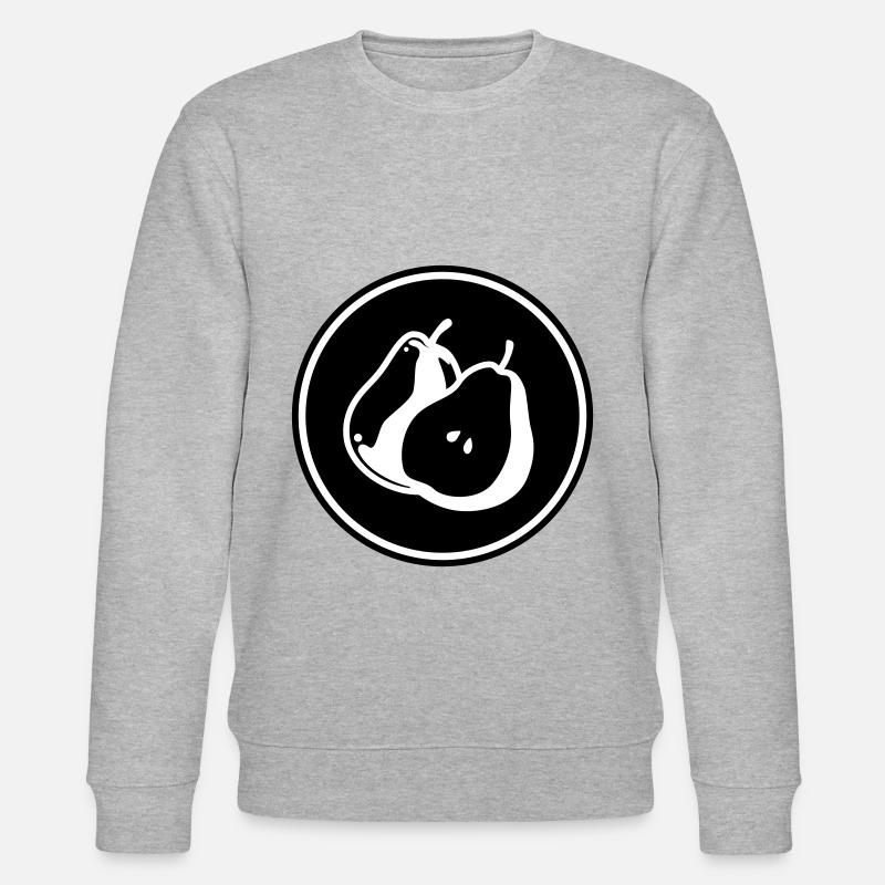 Pear Fruit - Stanley/Stella CHANGER Unisex Organic Sweatshirt - heather grey
