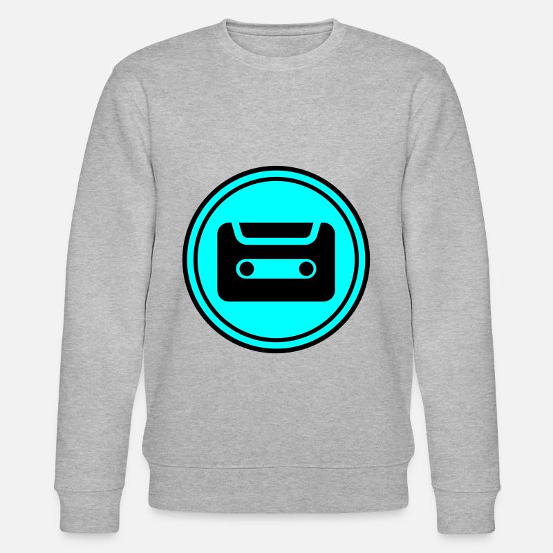 Symbole de cassette - Sweat bio CHANGER Stanley/Stella Unisexe - gris chiné