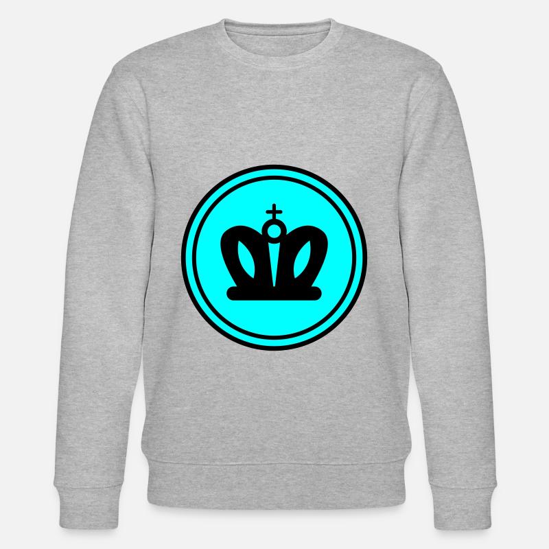 Couronne - Sweat bio CHANGER Stanley/Stella Unisexe - gris chiné