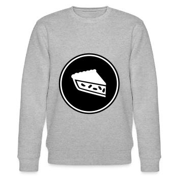 Apple pie - Stanley/Stella CHANGER Unisex Organic Sweatshirt - heather grey - Front - Nik (191cm) & Marisol (170cm)