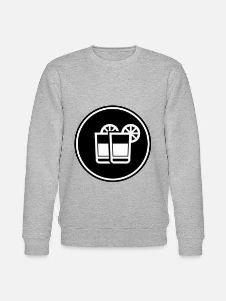 Cocktail Icon - Stanley/Stella Unisex Bio-Sweatshirt CHANGER - Grau meliert