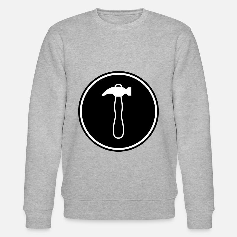 Artisans marteaux - Sweat bio CHANGER Stanley/Stella Unisexe - gris chiné