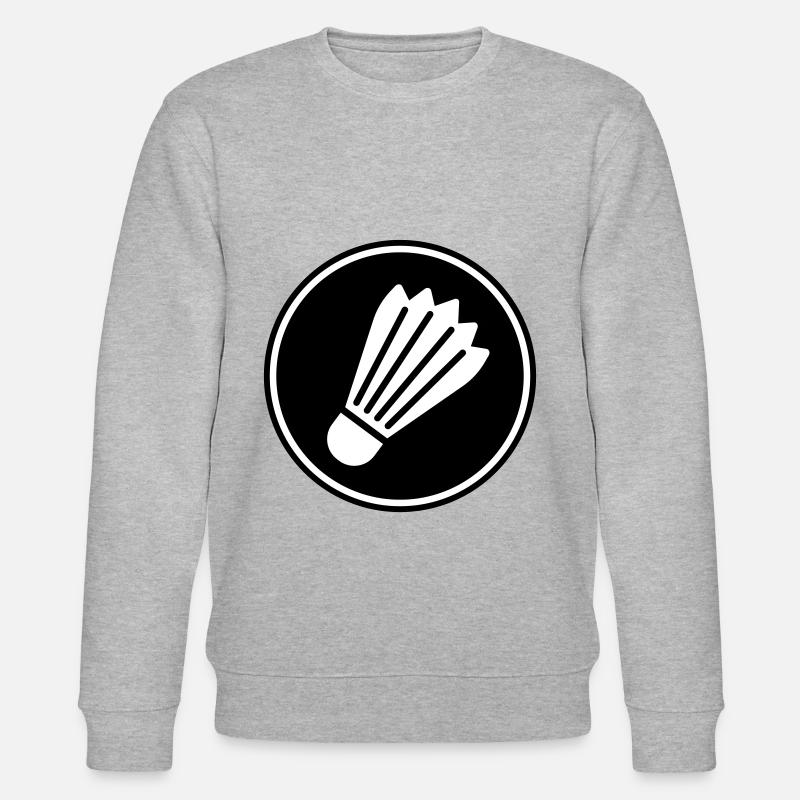 badminton - Sweat bio CHANGER Stanley/Stella Unisexe - gris chiné