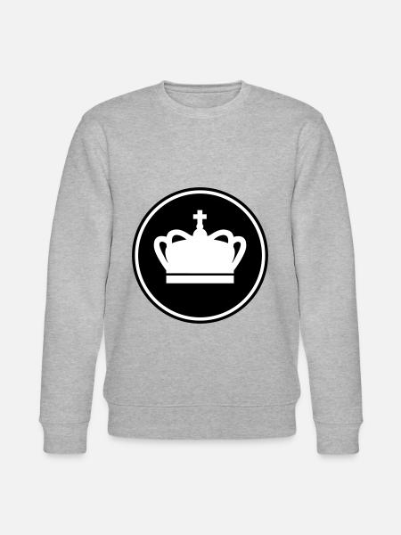 Krone - Stanley/Stella Unisex Bio-Sweatshirt CHANGER - Grau meliert